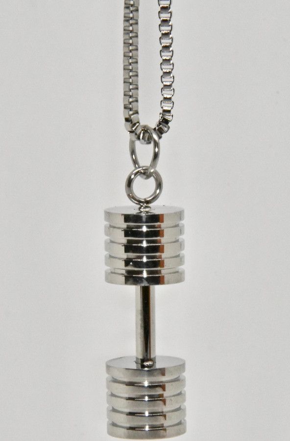 BP large vertical db necklace