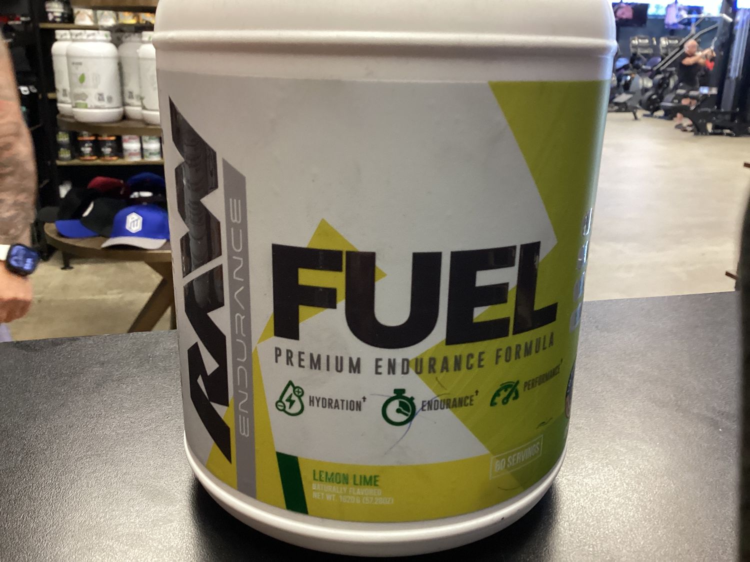 Raw Fuel, Flavor: Lemon lime