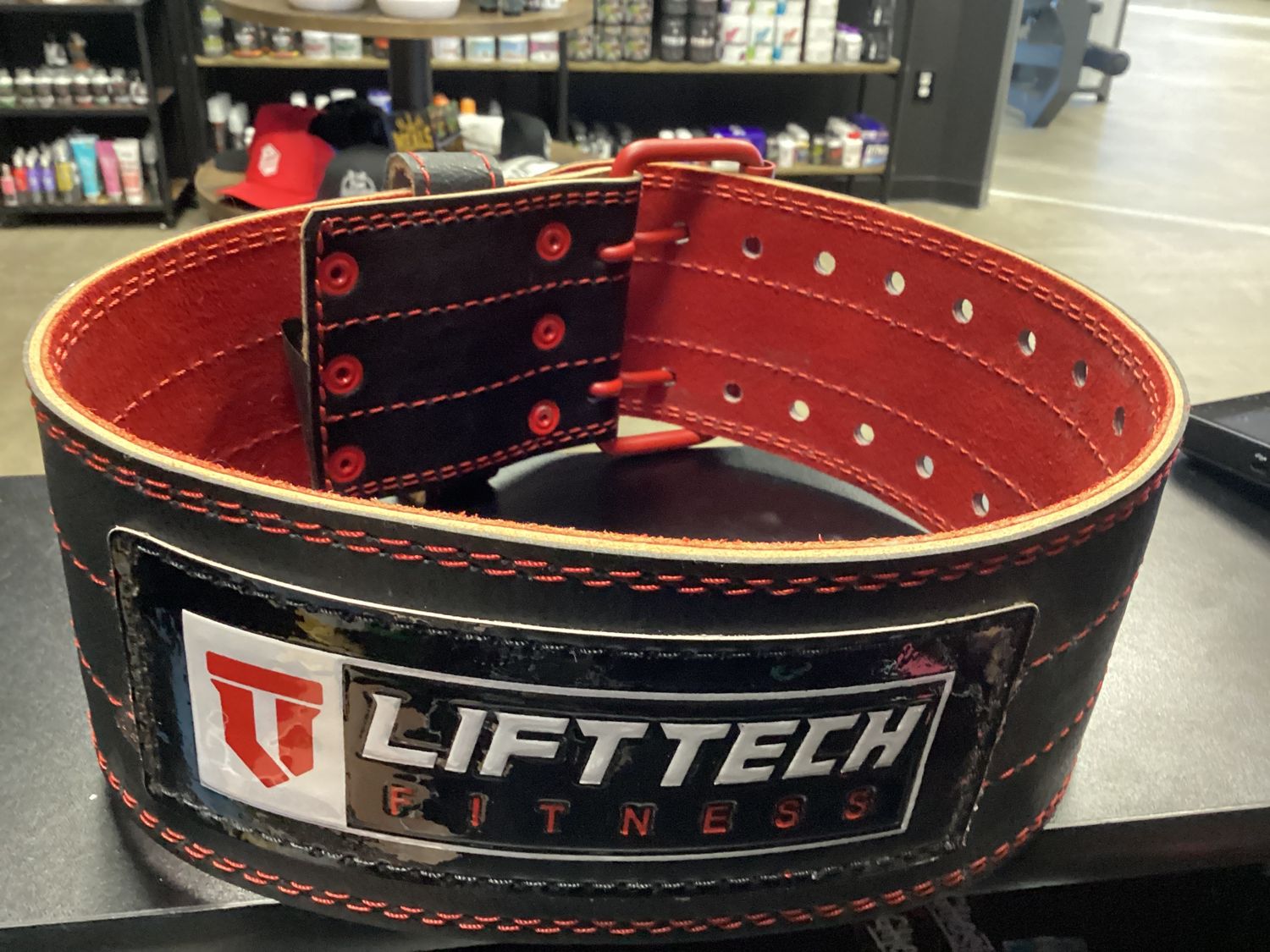 LiftTech 4” leather belt SM