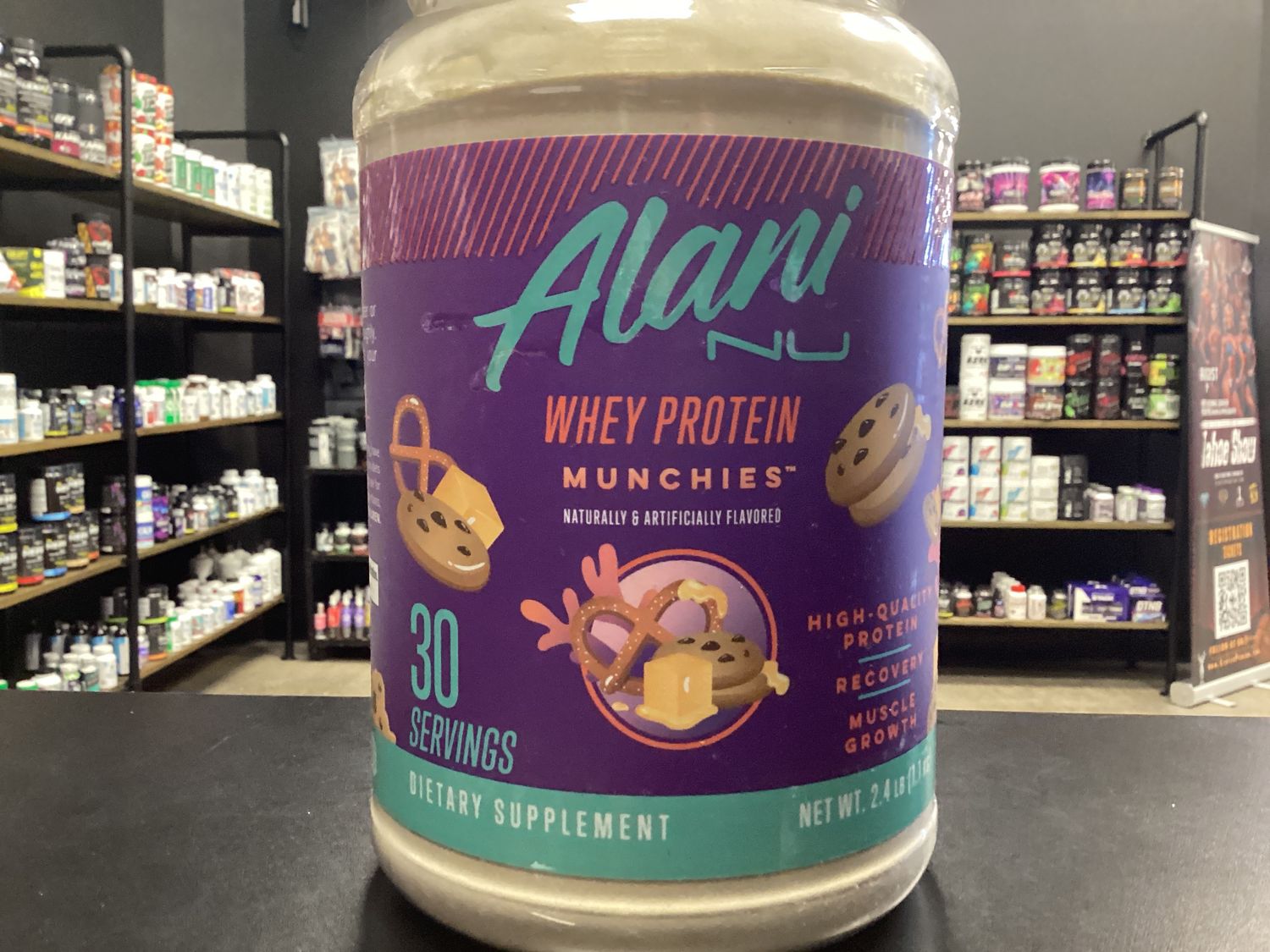 Alani Nu Whey Protein, Flavor: Munchies