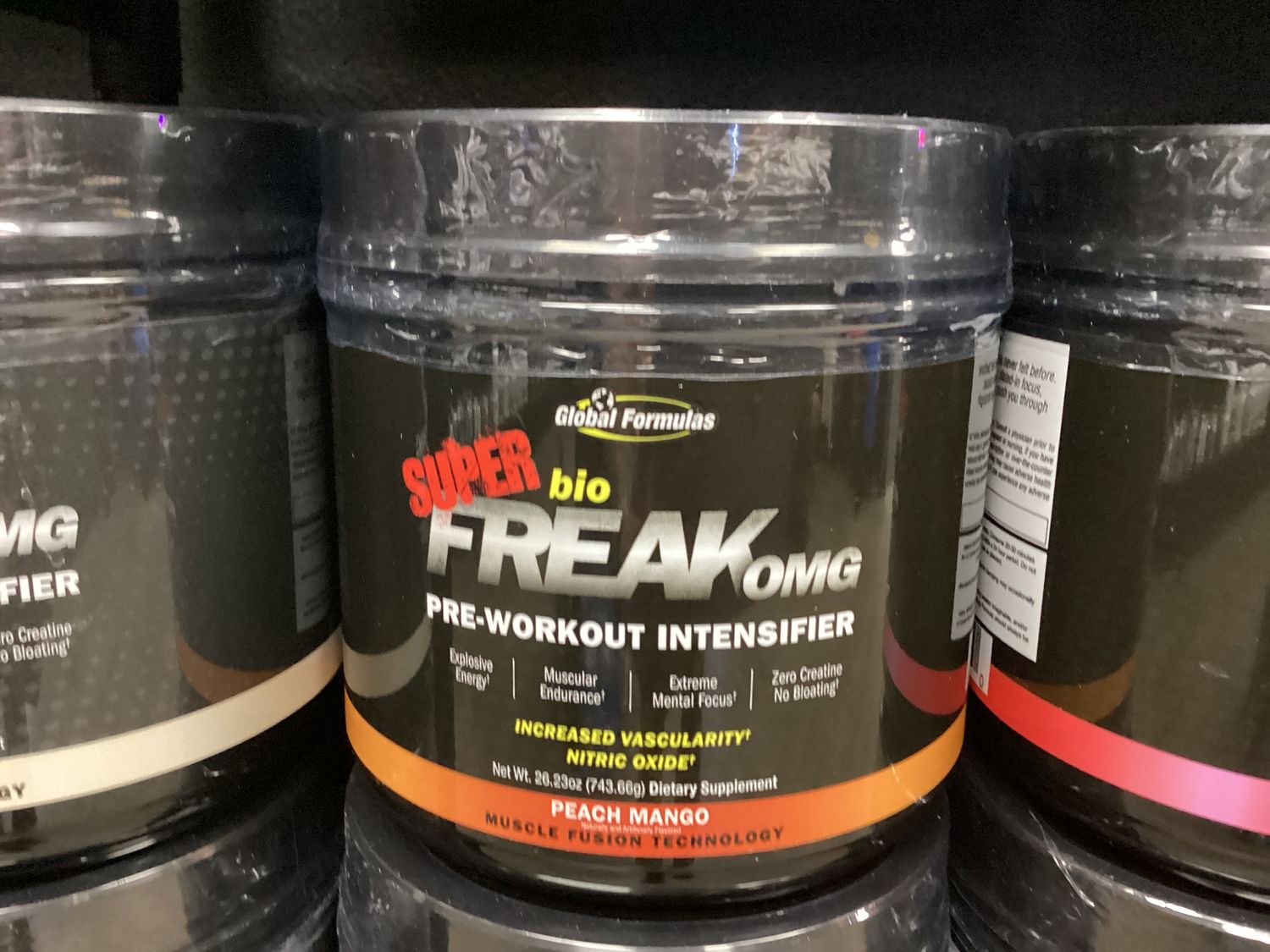 Super BioFreak, Flavor: Peach mango