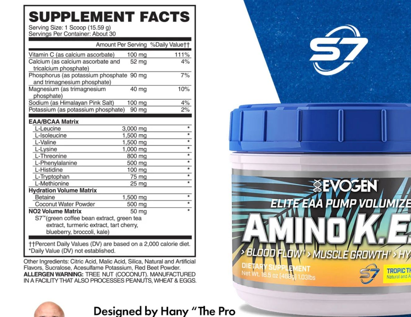 Amino K.E.M., Flavor: Tropic Thunder