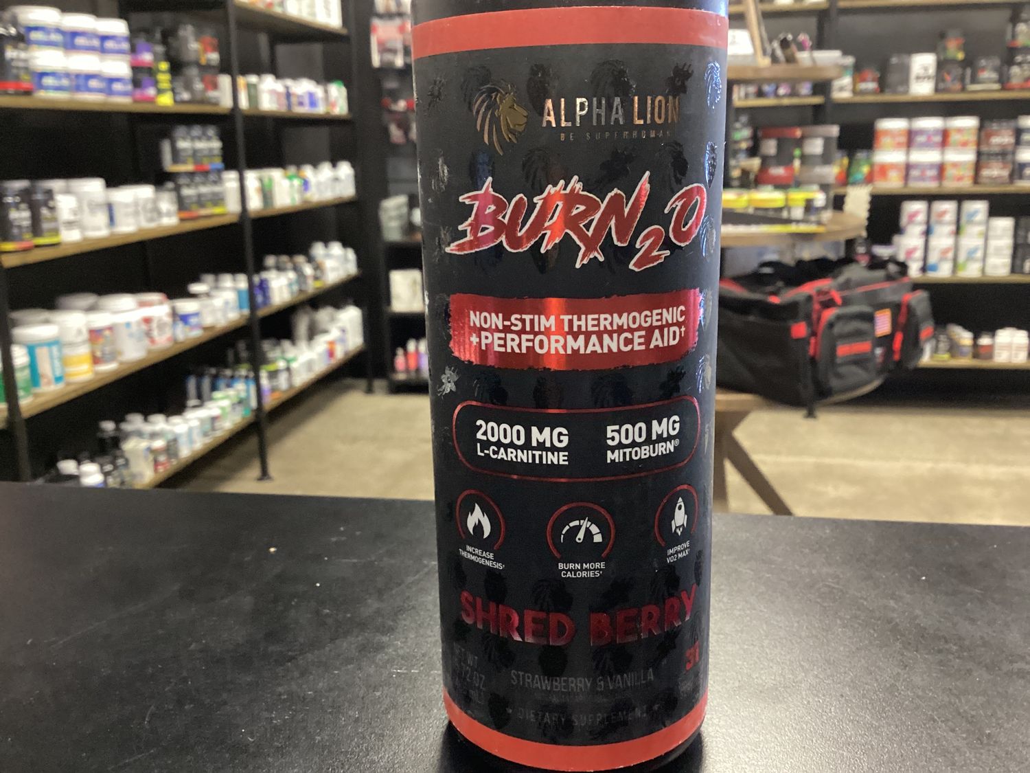 Burn2O, Flavor: Shred Berry