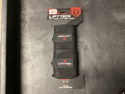 LiftTech Pro Thumb Loop Wrist Wraps
