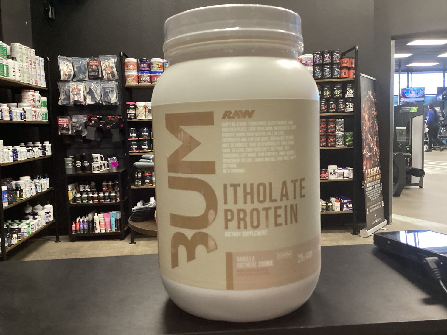 BUM Itholate, Flavor: Vanilla oatmeal cookie