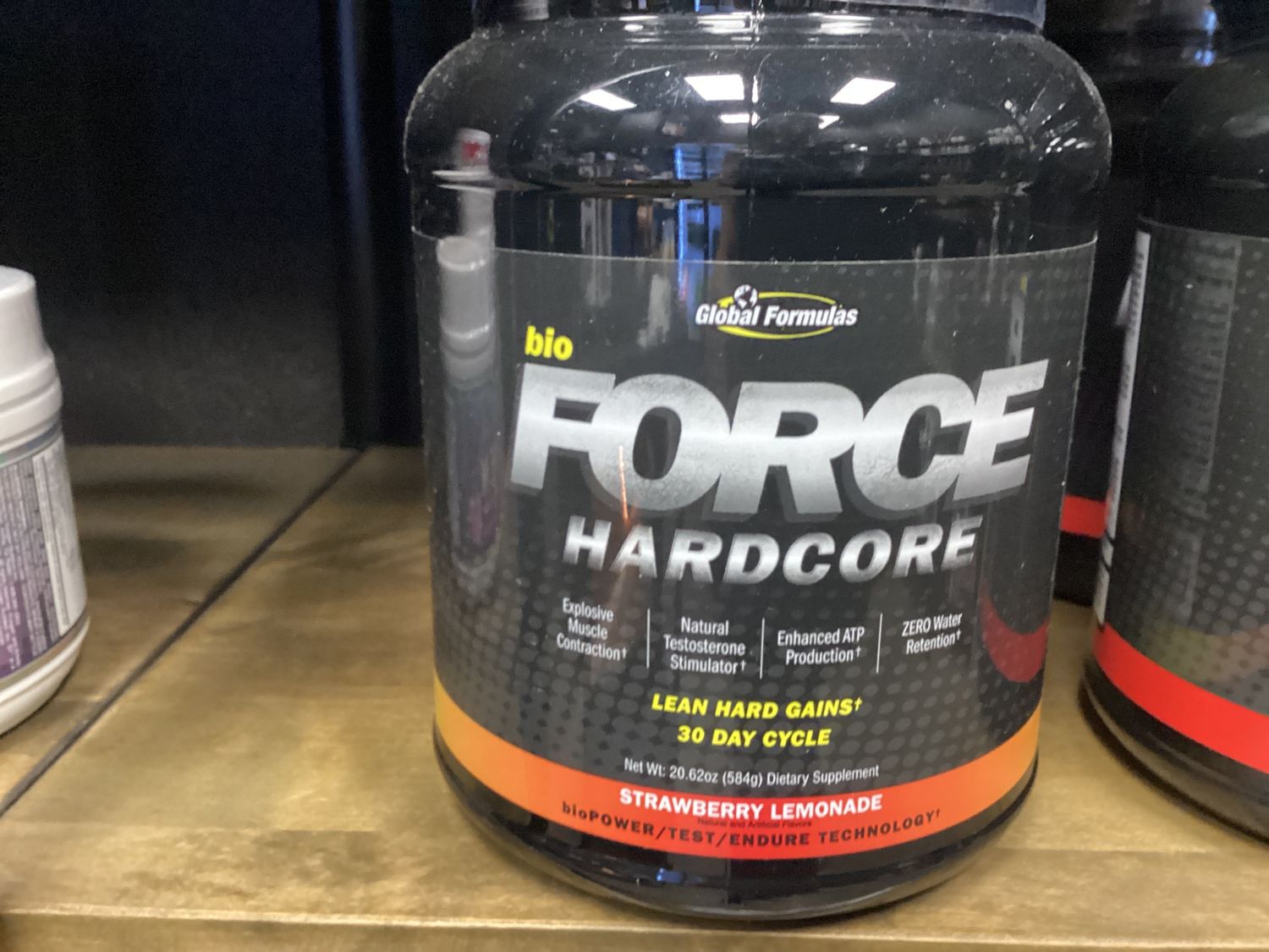 BioFORCE Hardcore, Flavor: strawberry lemonade
