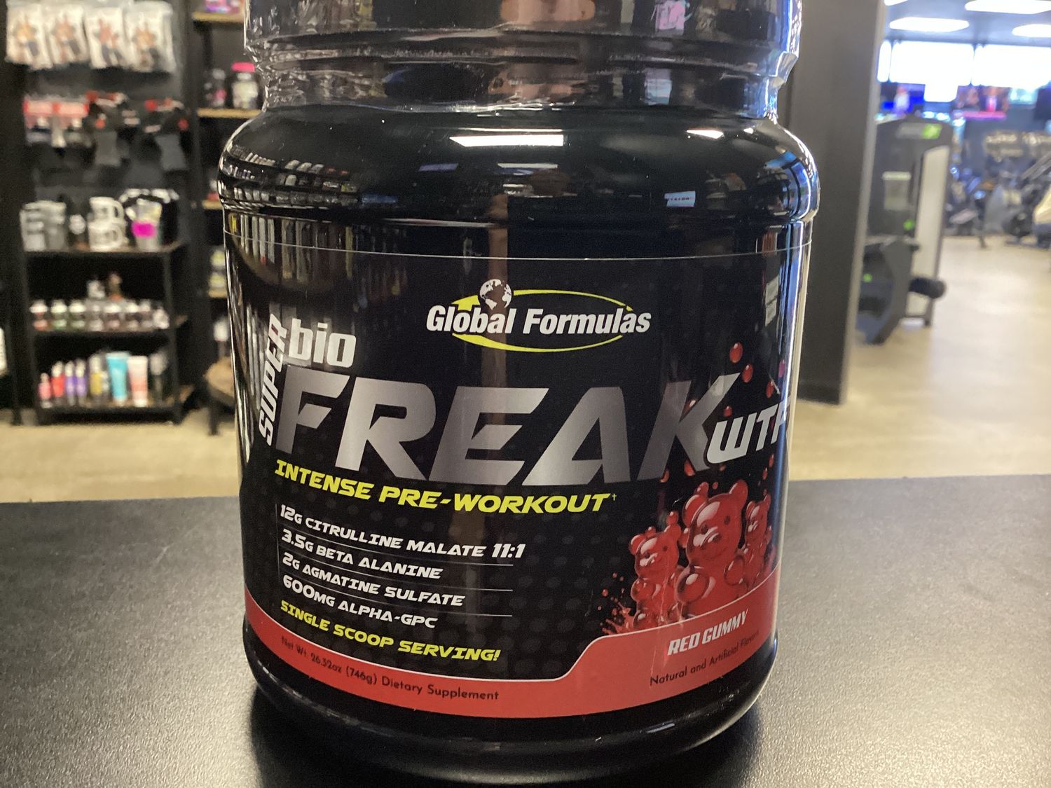 Super BioFreak WTF, Flavor: Red gummy