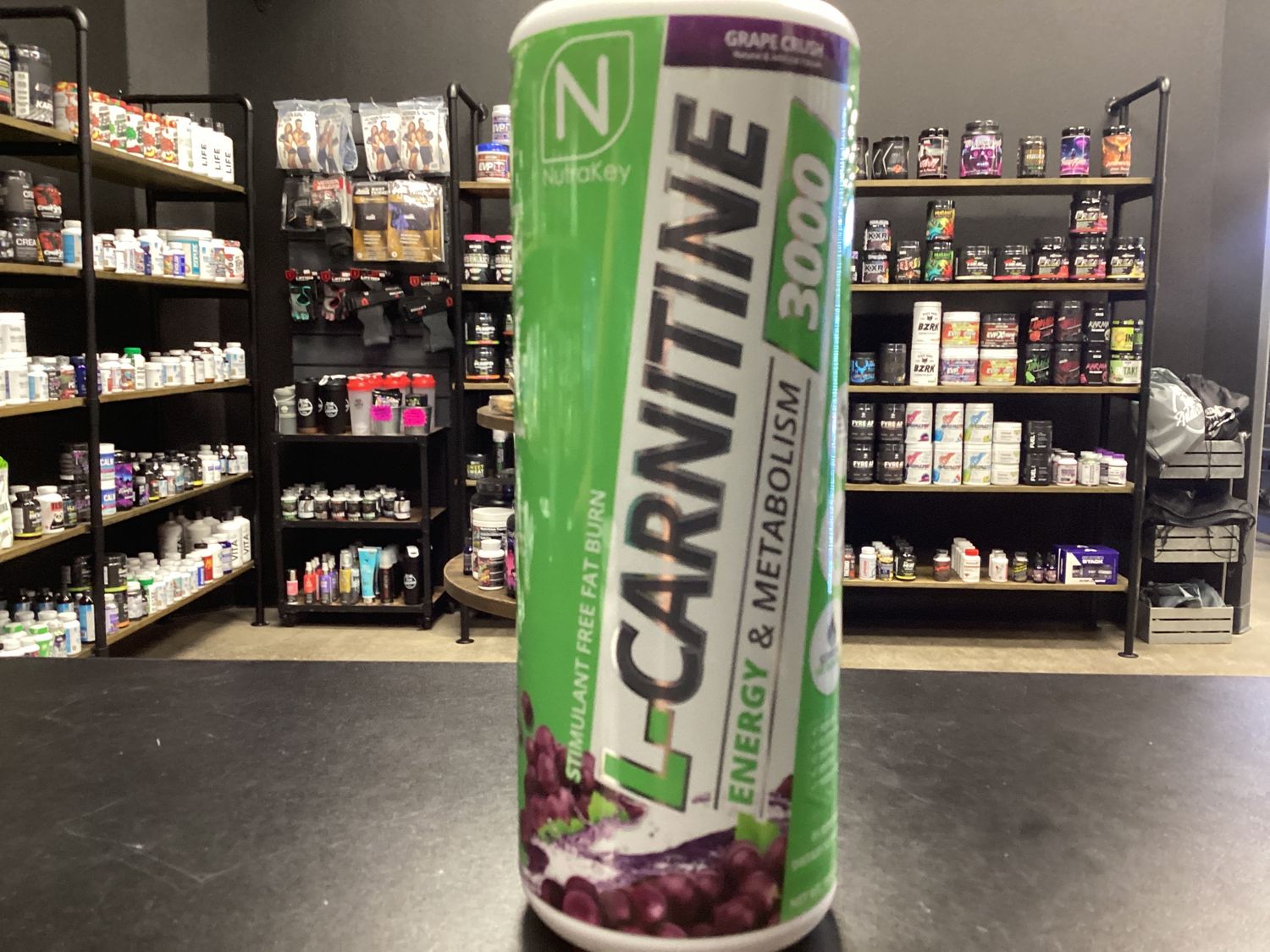 Nutrakey L-carnitine 3000, Flavor: Grape crush