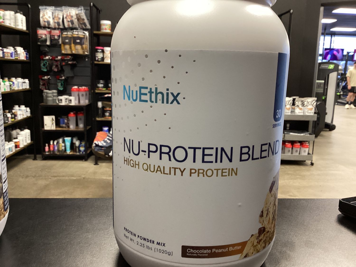 Nu-Protein blend, Flavor: Chocolate peanut butter