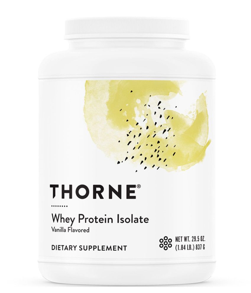 Thorne Whey Protein, Flavor: Vanilla