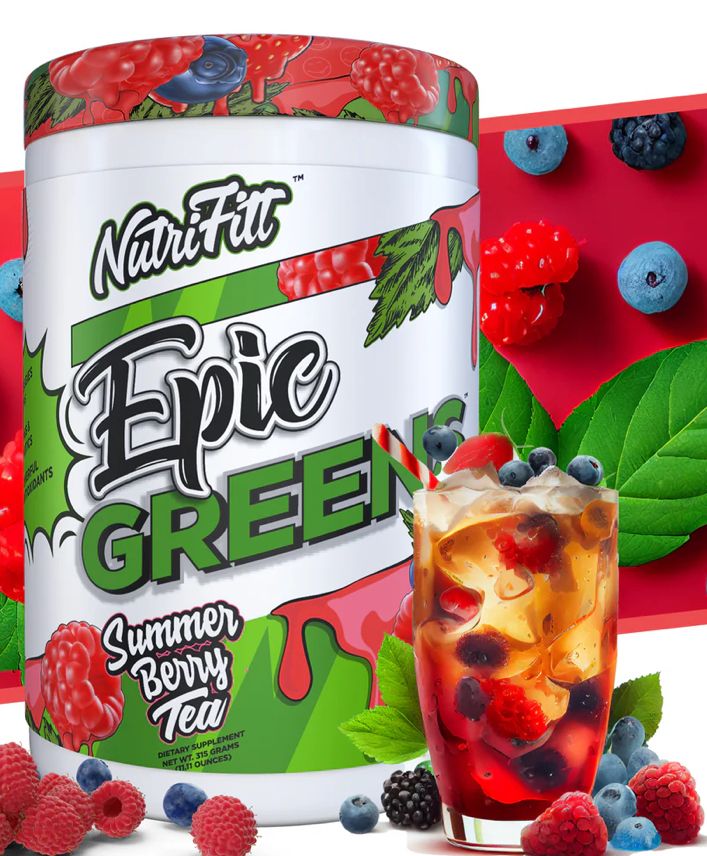 Epic Greens, Flavor: Summer Berry Tea