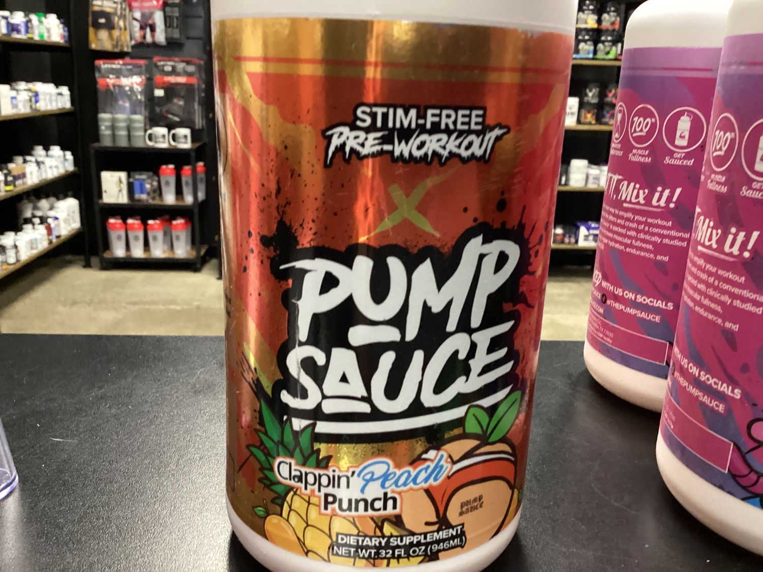 Pump Sauce, Flavor: Clappin’ Peach Punch