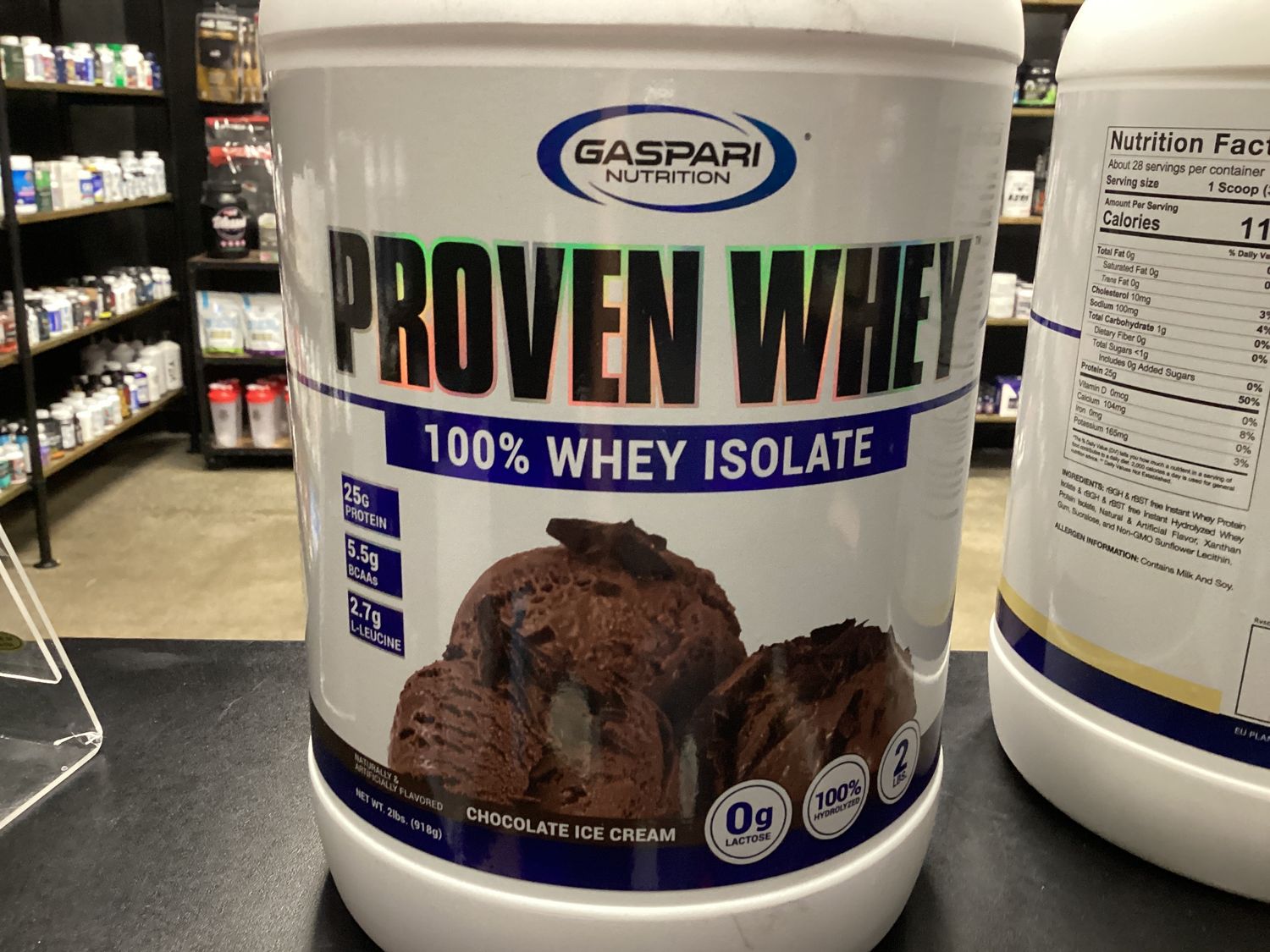Gaspari Proven Whey, Flavor: Chocolate ice cream