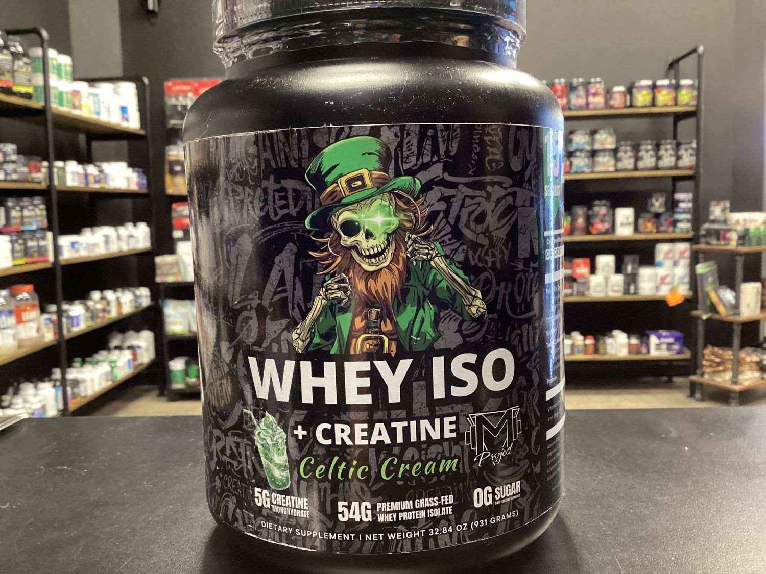 Whey iso + creatine, Flavor: Celtic cream