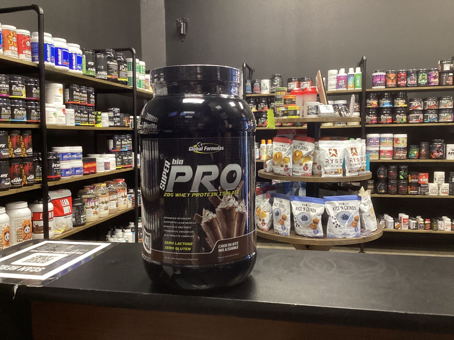 Super BioPro , Flavor: Chocolate milkshake