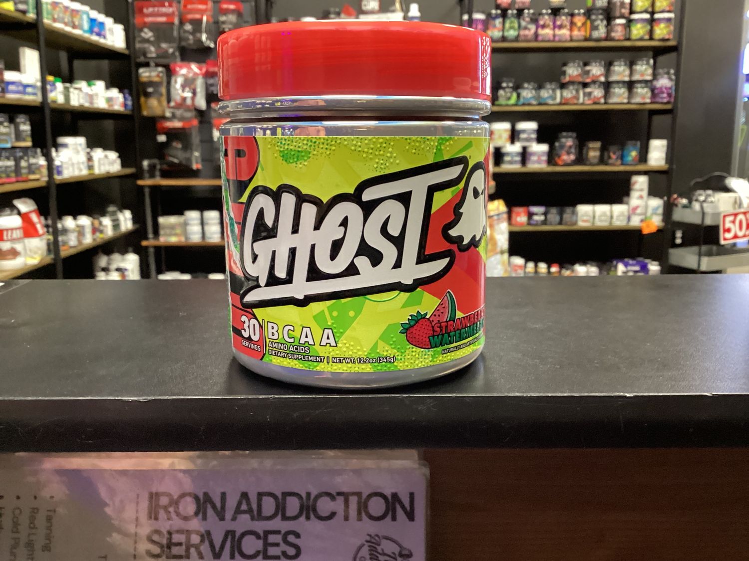 Ghost BCAA, Flavor: Strawberry Watermelon