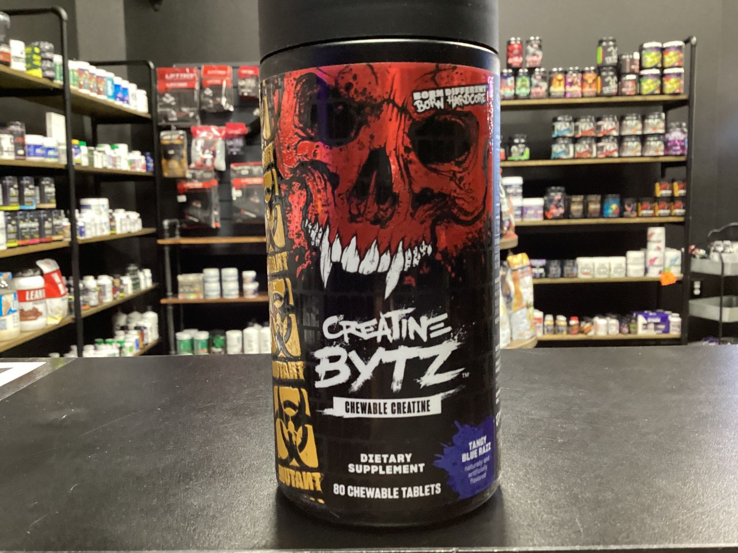 Creatine Bytz, Flavor: Tangy Blue Razz