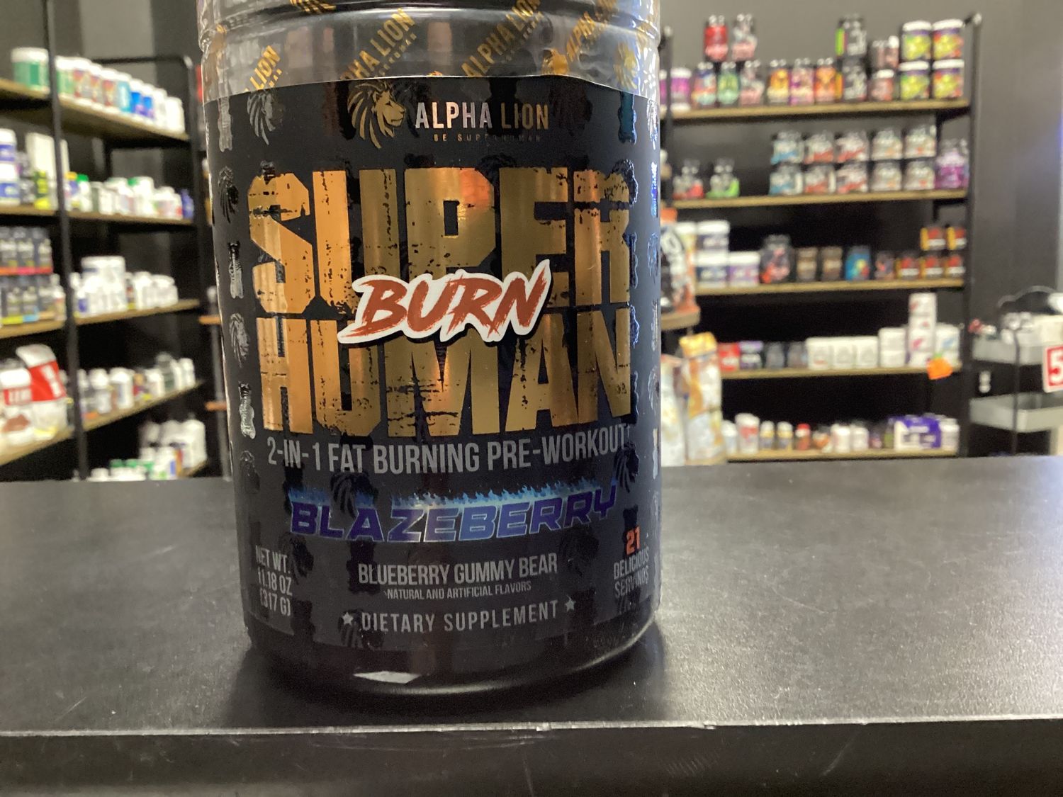 Super Human Burn, Flavor: Blazeberry