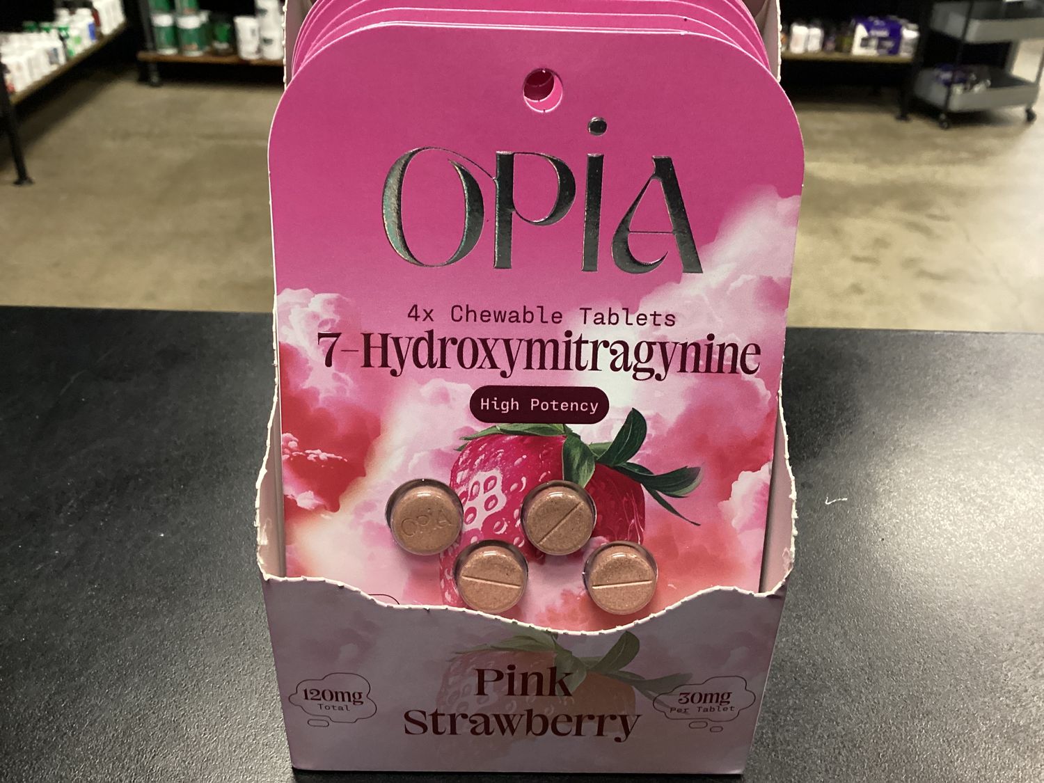Opia Pink Strawberry 30mg tabs