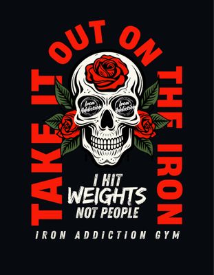 IA Take it out on weights Men's shirt
