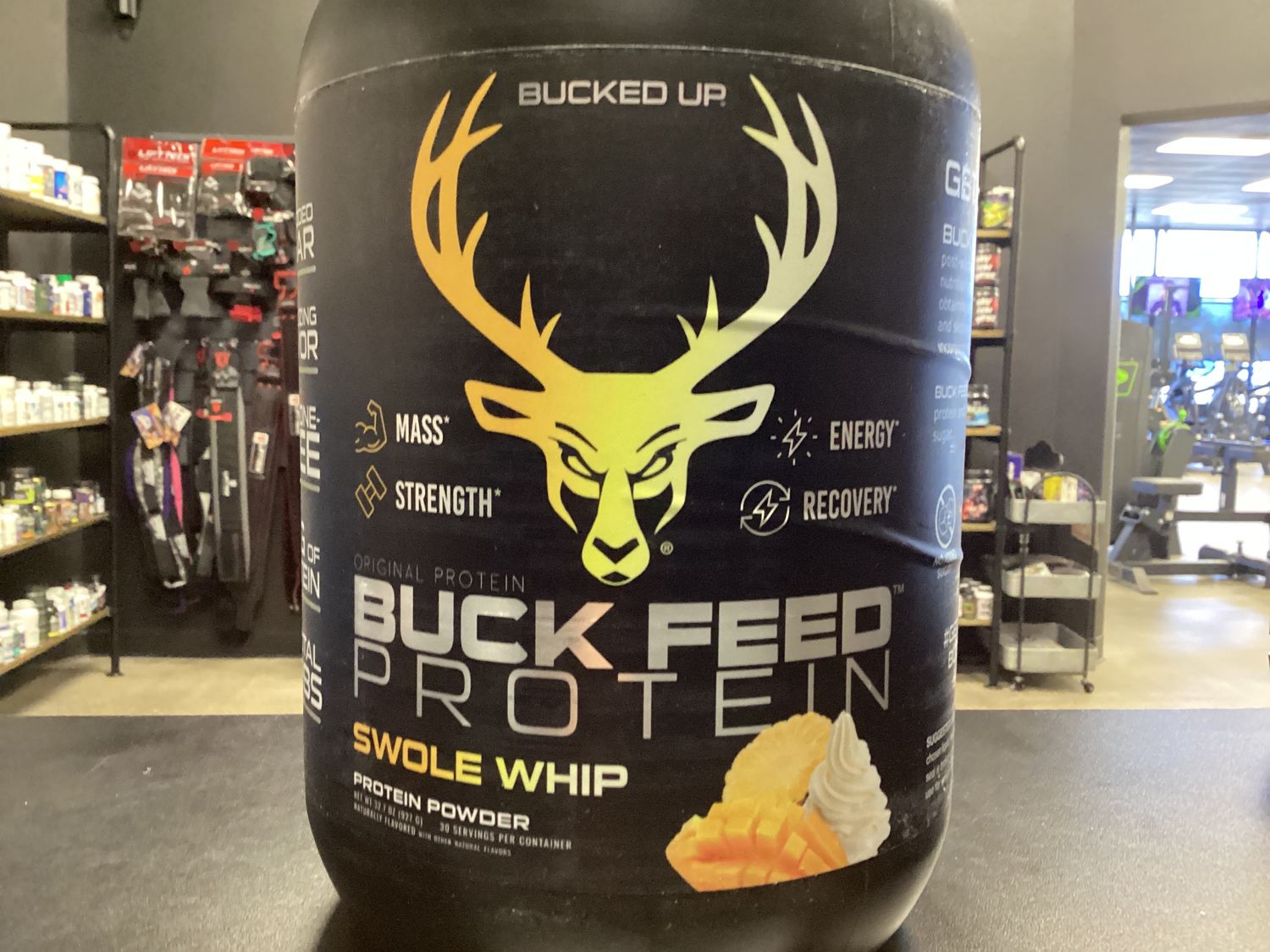 Buck Feed Protein, Flavor: Swole Whip
