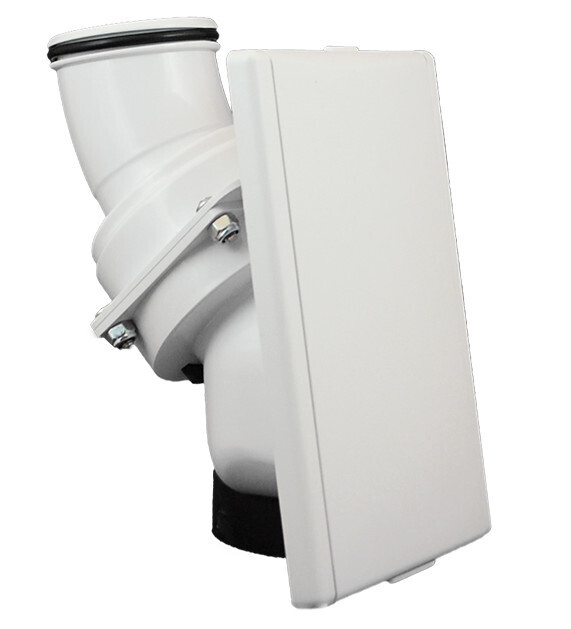 Hide A Hose Finish Trim Kit &amp; Cover - White