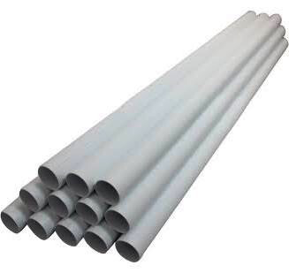 2" Tubing - White - per foot (5' Lenghts)