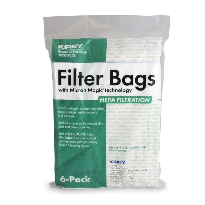 Kirby Micro Allergen Plus Bags 6/pkg