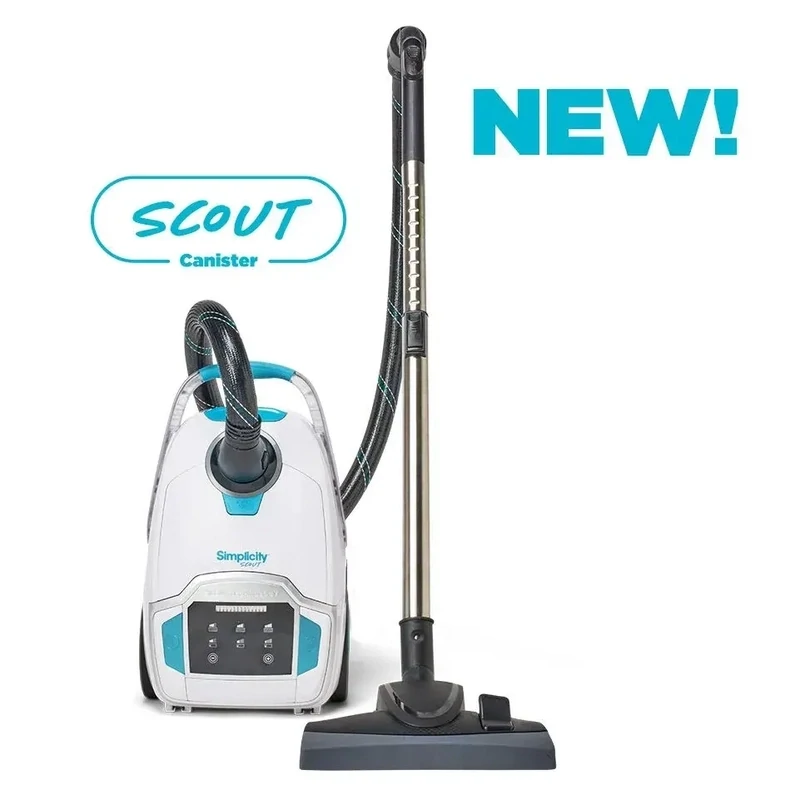 Simplicity Scout Straight Suction Canister Vacuum Simplicity Scout Straight Suction Canister Vacuum