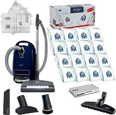 Miele Complete C3 Marin Canister Vacuum Bundle