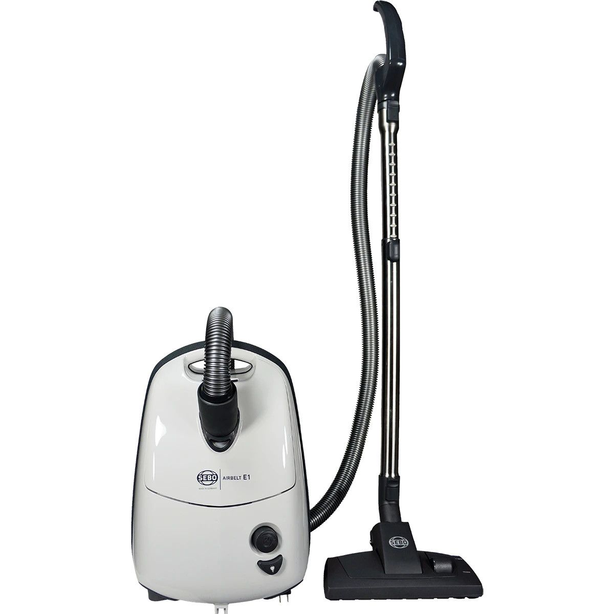 SEBO Airbelt E1 Kombi Canister Vacuum - White
