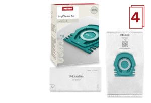 Miele TU HyClean Air HEPA Bag - 4/pkg