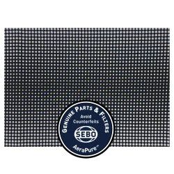 Sebo Felix Exhaust Microfilter (Black &amp; White)