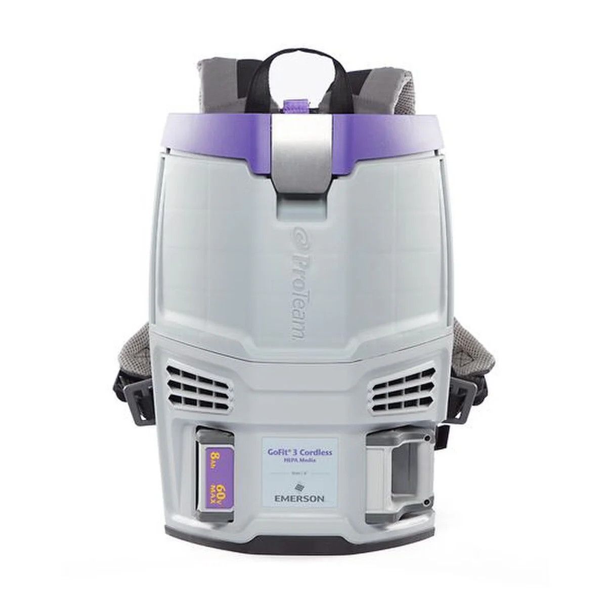 ProTeam GoFit 3 Cordless 8Ah Backpack Vacuum w/ Xover Telescoping Wand Kit (107100)