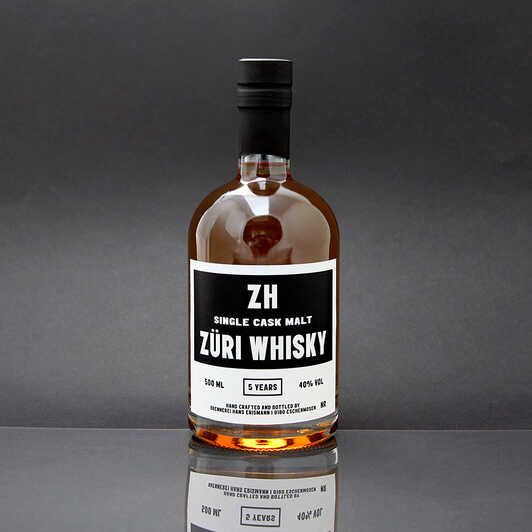 ZH ZÜRI WHISKY Single Cask Malt 5 years old 50 cl