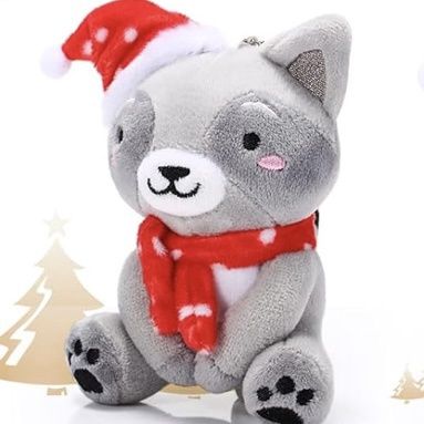 Christmas Mini Woodland Raccoon Toy