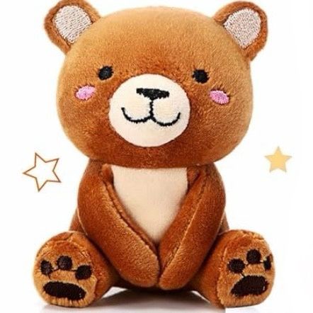 Mini Woodland Plush Bear Toy