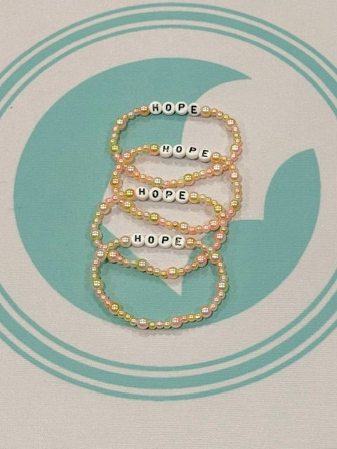 HOPE Inspirational Bead Bracelet
