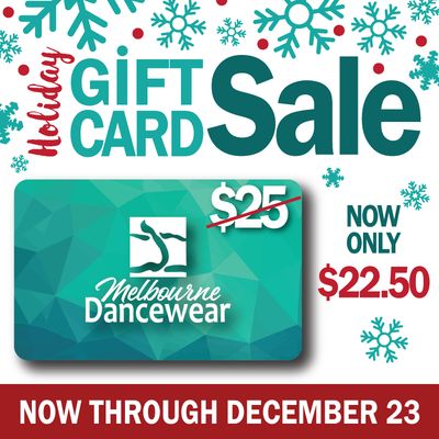 $25.00 Holiday Gift Card