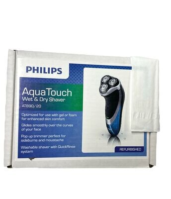 Philips Aqua Touch Wet &amp; Dry Shaver AT890/20 (Refurbished)