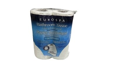 Eurospa Bathroom Tissue (4 Rolls)