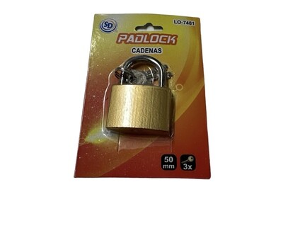 Padlock Cadenas 50 mm