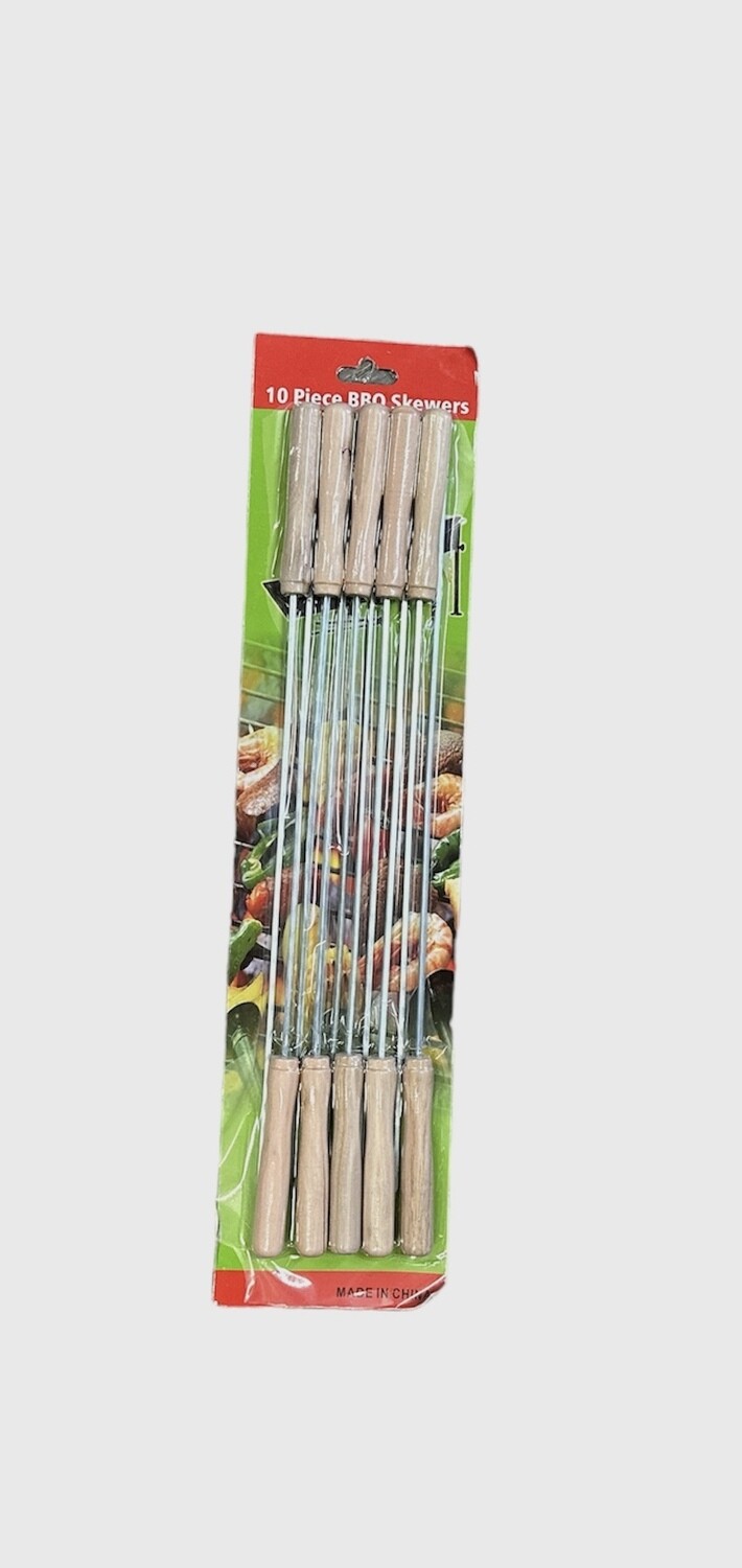 10 Piece BBQ Skewers