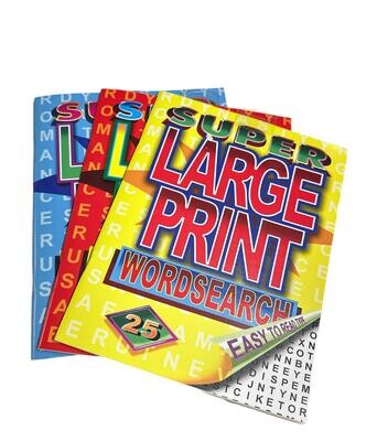 Super Large Print (Wordsearch)