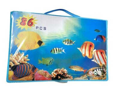 86 Pcs Coloring Set