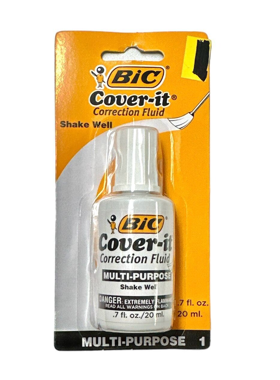 Bic Cover-it Correction Fluid (20 ml)