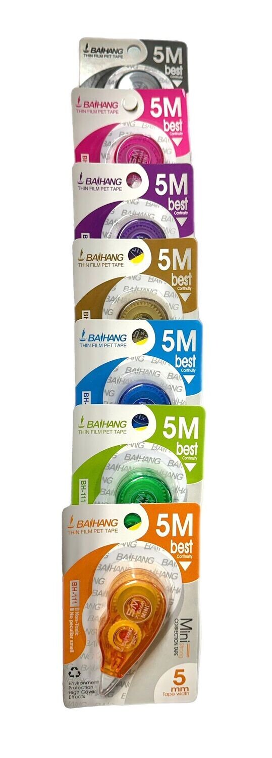 Correction Tape 5M (5mm Tape Width)