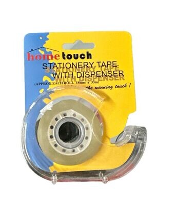 Home Touch Stationery Tape With Dispenser