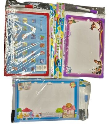 Writing Board With English Alphabet At Back