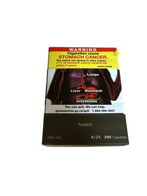 Putter&#39;s 25 KS - 1 Carton